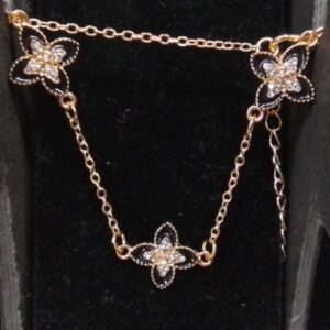 Black Star Nec with Rhinestones- 202